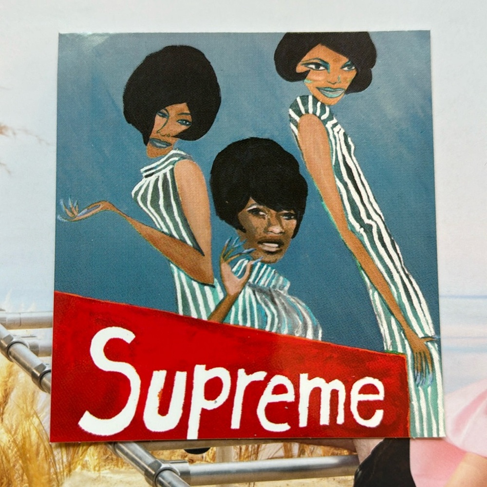 SUPREME STICKER RARE